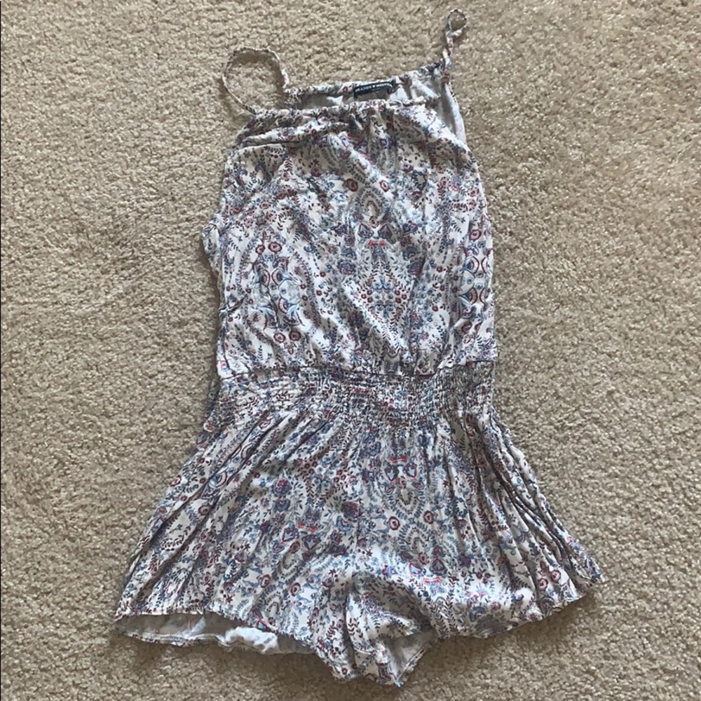 Brandy Melville Paisley Romper